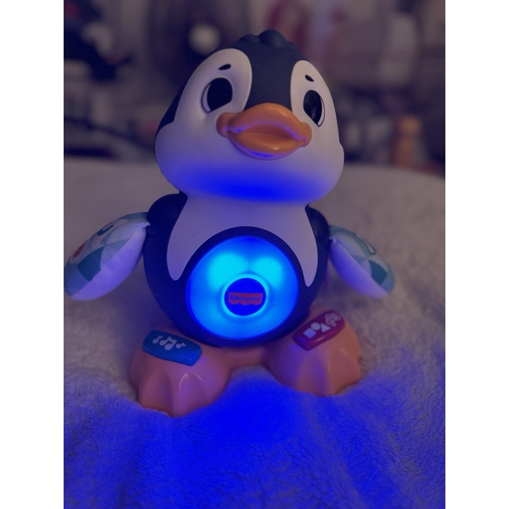 Fisher Price Linkimals Cool Beats Penguin Musical Infant Toy w/ batteries-TESTED - Picture 4 of 14